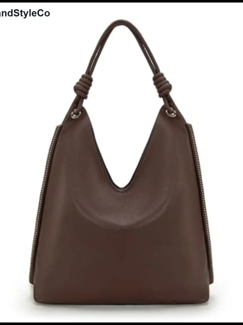 Hobo Purse for Women, Large Slouchy Vegan Leather Shoulder Bag